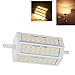 BESTVERT Energy Saving Dimmable R7S 15W 48 SMD 5730 J118 LED Light Bulb Floodlight Halogen Lamp Replacement, Warm white 3200K