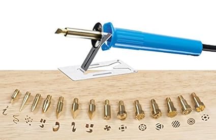 CRELANDO® Brandmalkolben Set, 16-teilig, 30W