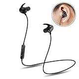 Wireless Headphone, QCY QY19 Wireless Sport Headset Ultra Lightweight Bluetooth 4.1 CVC 6.0 Noise Cancelling IPX4 Sweatproof