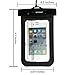 Eco-Fused Premium Waterproof Case with IPX8 Certificate for iPhone 5S, 5, 4G, 4 3, iPod Touch 3, 4, 5; Samsung Galaxy S5, S4, S3 Mini - Stylus and Microfiber Cleaning Cloth Included