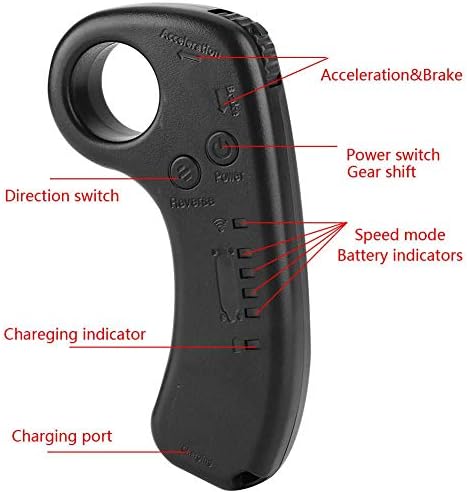 Asixx Moteur sans Brosse, 430W Unique entraînement ESC Système de contrôle de Skateboard Longboard électrique avec contrôle LED