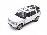 Welly 1:24 Land Rover Discovery 4 Diecast Model Car White New in Box