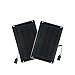 FlexSolar 2-Pack 6W Portable Solar Charger Panel, Shockproof Mobile Power Charger with 5V USB Regulated Output for Smart Phone,Power Bank and GPS Units.