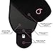 Sweet Sweat Waist Trimmer 'Xtra-Coverage' Belt | Premium Waist Trainer with more Torso Coverage for a Better Sweat! (XS) Black