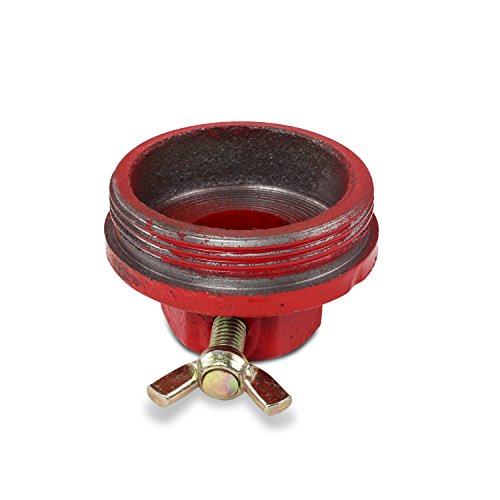 TERAPUMP Spare 2" Steel Bung Adapter for Rotary Crank Hand Drum Barrel