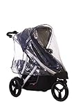phil&teds Stormy Weather Cover for Vibe and Verve Strollers, Double