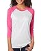Next Level Unisex Tri-Blend 3/4-Sleeve Raglan - 6051