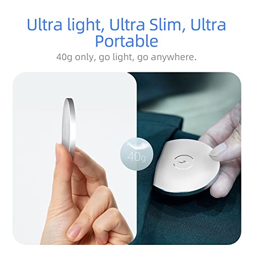 Magnetic Wireless Charger Fast Charging Pad: USB C Ultra Slim with Cable - Compatible with Apple MagSafe Devices - iPhone 13/12/Pro/Pro Max/Mini Airpods Pro - Qi Enabled Devices - Samsung Galaxy Note