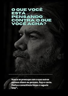 Livro O que você está pensando contra. O que você acha?