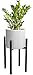Sorbus Plant Stand Mid Century Style Flower Pot Holder, Planter, Modern Home Décor for Houseplants, Plant & Pot NOT Included, Black (10 inch)