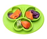 Non Slip Silicone Kids Placemats with Plate for Toddlers Babies Children