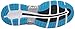 ASICS Men's Gel Nimbus 18 Running Shoe, Black/White/Island Blue, 9.5 M US
