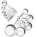 12 Measuring Cups and Measuring Spoons in 18/8 Stainless Steel in American & Metric Measurements from Maison Maison. For Cooking, Baking, Liquid and Dry Ingredients!