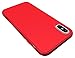 Diztronic iPhone X/XS Case, Full Matte Soft Touch Slim-Fit Flexible TPU Case for Apple iPhone X/XS (Red)