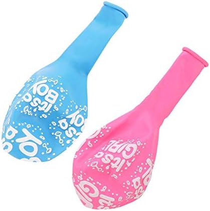FRITH EVENTS Balloons (Blue & Pink, 30 Pieces)