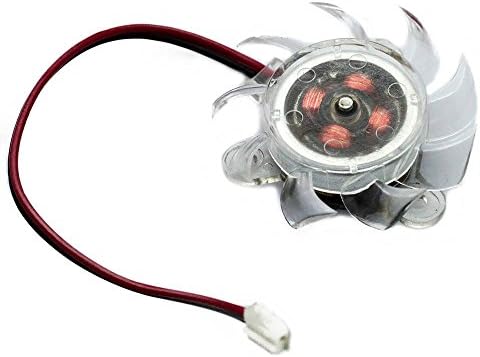 Jibrael 25mm 2pin Svga VGA FAN Video Card Chipset Graphicsblower Cooler Cooling Heatsink