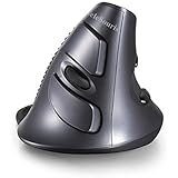 ZeleSouris&reg; 2.4GHz Precision Wireless Vertical Ergonomic Mouse Laser Right Handed Upright Mouse Optical Mice- Very Good Choice for Arm Wrist Pain User