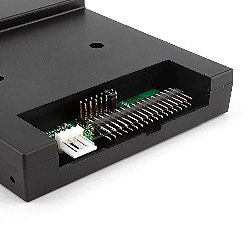 CLAUKING USB External Floppy Disk Drive, 3.5" Floppy & Tape Drives 1.44MB Sfr1m44-u100k Updated Version USB Flash Disk Floppy Drive Emulator with Screws Black - Thumbnail 7