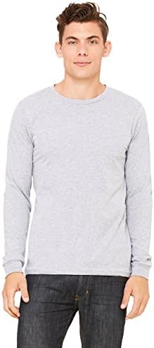 Zara Yoga Studio |LA| Men's Jersey Long Sleeve Tee (2 XLarge /Athletic Heather)