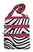 World Traveler Pink Zebra Small Hipster Cross-Body Bag