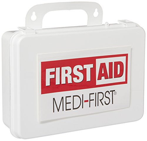 image for Medique 740P25P 25-Person Plastic First Aid Kit, White