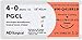 UNIFY Surgical PGCL Sutures. #M-Q418R19 Absorbable. Mono Undyed. Size 4/0. 18