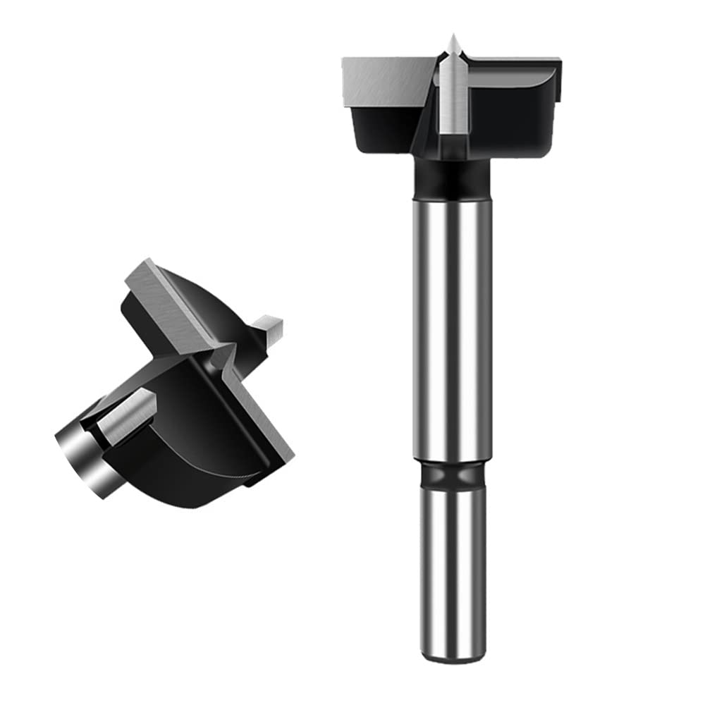 ASNOMY 25mm Forstner Drill Bit, Carbide Tipped Forstner Bit for Hard Wood, Wood Drilling Hole Saw Set Woodworking Hinge Cutter Tool Kits for Wood Plastic Plywood — image 1