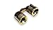 Actopus 10pcs Cylindrical 10 mm M10 Brass Barrel Hinge Invisible Cabinet Furniture Hinges Concealed 180 Angle