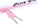 Pimp My Shoes, Adults Black Polka Dot Satin Ribbon Shoelaces/Shoe Strings to Fit Adult Converse Lo's sneakers US Sizes 5 to 10