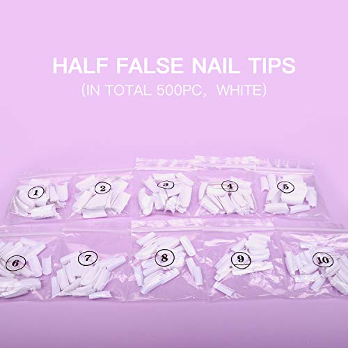 Acrylic Powder Nail kit with 78 Color Acrylic Nail Glitter Powder Mini-ball Velvet Stripeand and Acrylic Liquid Acrylic Nail Art Tools Kit Set - Thumbnail 4
