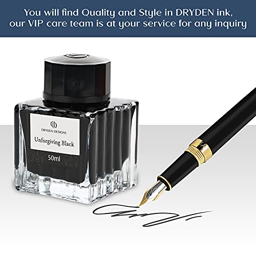 Dryden Designs Ink Bottle for Fountain Pen Luxury Edition Smooth flow