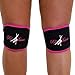 Low Profile Knee Pads for Pole Dance Vollyball Cheer Roller Derby Gym Workouts and Other Sports Protection (Black, XLarge)
