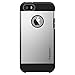 Spigen Tough Armor iPhone SE Case with Extreme Heavy Duty Protection and Air Cushion Technology for iPhone SE 2016 - Satin Silver