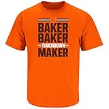 Nalie Sports Cleveland Football Fans Baker Baker Touchdown Maker T-Shirt (Sm-5X)