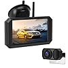 Jansite HD720P Digitale achteruitrijcamera-kit, 5 inch TFT-LCD-monitor met stabiel signaal, waterdichte supernachtzicht…