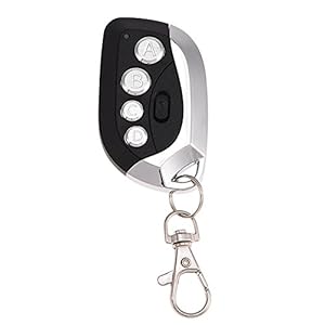 Vbestlife, Universele afstandsbediening voor auto, garage en elektropoort, DC-voeding, 6 V, 433,92 MHz, zwart