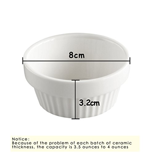 3 Cinf+Porcelain+Ramekins+Microwave+Dishwasher