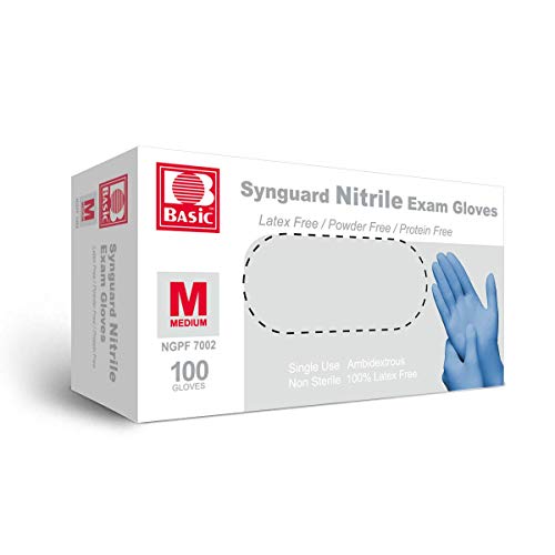 INTCO Nitrile Exam Disposable Gloves Latex Free Rubber & No Powder
