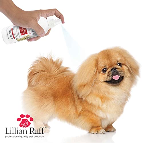 Lillian Ruff Waterless NoRinse Dog Dry Shampoo Spray & Leavein Dog