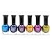 Kleancolor Metallic Nail Lacquer 6 Colors Set