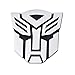 Transformer Autobot Chrome Finish Auto Emblem - 3