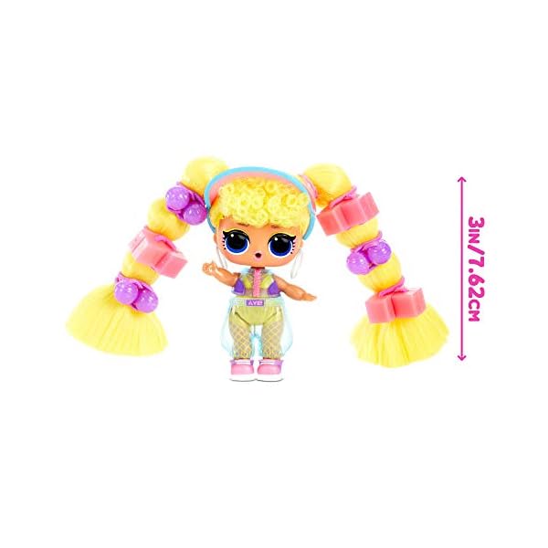LOL Surprise Remix Hair Flip Dolls – Collectable - 15 Surprises - With Hair Reveal, Accessories and Music