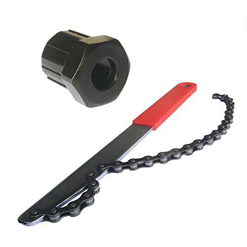 Yuauy Bike Chain Whip Sprocket Remover Wrench Bicycle Chain Flywheel