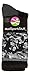 MadSportsStuff Fighting Wrestlers Crew Socks (Black/Graphite Camo, Large)