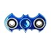 Zip Spinners- Fidget Spinner Batman Toy with Ultra Speed Deep Groove Bearings- Autism Toys Best Boredom Reducer Stress Toy Hand Spinner Fidget Toy for Kids & Adults (Blue- Batarang)