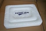 LARGE SIZE! PocketSeat Inflatable Stadium Seat Cushion 13x9x1.5