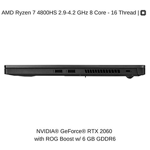 HIDevolution ASUS ROG Zephyrus G15 GA502IV 15.6 FHD 240Hz, 2.9 GHz Ryzen 7 4800HS, RTX 2060 Max-Q, 24 GB 3200MHz RAM, 1 TB PCIe SSD