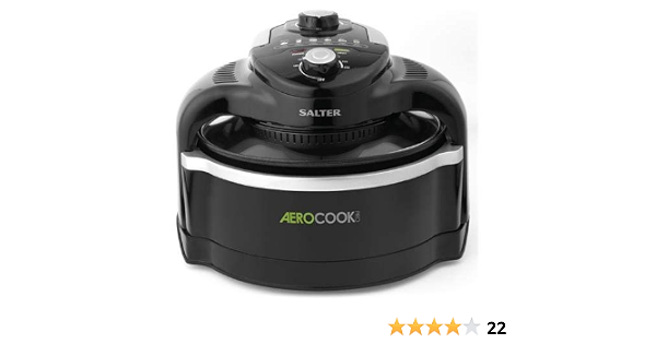 Salter EK2386-IT - Horno de aire 1000 W, un modo saludable de cocinar, 3  Tipos de cocción, capacidad 7 litros, incluye cesta, anillo de acero y  pinzas : Amazon.es: Hogar y cocina