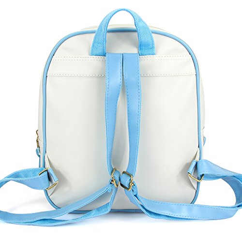 SteamedBun Ita Bag Candy Leather Backpack Bowknot Transparent Beach Girls School Bag - Thumbnail 4