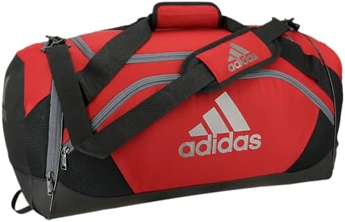 adidas Unisex Team Issue II Medium Duffel Bag, Team Power Red, ONE